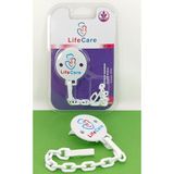 Life Care Baby Emzik Askısı BPA Free 0+ Ay Bebekler İçin Güvenli Aksesuar - Beyaz