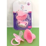 Life Care Baby Koruma Kapaklı Damaklı Ortodontik Emzik 2 Numara 6-18 Ay Pembe