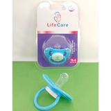 Life Care Baby Yuvarlak Uçlu Klasik Emzik 1 Numara 0-6 Ay Mavi - 0 - 6 Ay