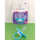 Life Care Baby Yuvarlak Uçlu Klasik Emzik 2 Numara 6-18 Ay Mavi - 6 - 18 Ay
