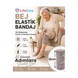 Life Care Elastik Bandaj 12 cm (Ten Rengi)