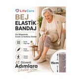Life Care Elastik Bandaj 15 Cm Ten Rengi