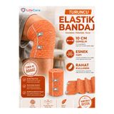 Life Care Turuncu Elastik Bandaj 10cm