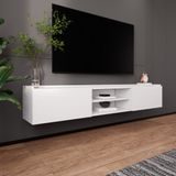 Life Deco Tv Ünitesi Beyaz Kapaklı Minifi x li LD-2000-BF