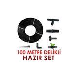 LİFE Drip Damla Sulama Seti 100m Delikli 20 Cm