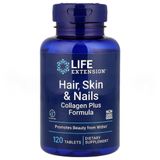 Life Extension Hair Skin & Nails Collagen Plus Formula 120 Tablet - İthal