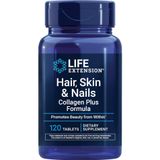Life Extension Hair Skin & Nails Zinc Biotin Collagen Plus Formula 120 Tablets