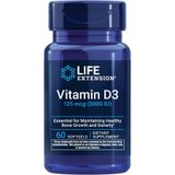 Life Extension Vitamin D3 125 mcg ( 5000 ıu) Bone Health, Brain , Immune System Support, 60 kapsül