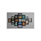 LİFE GLOBAL 15x21 16'lı paket set Çerçeve siyah