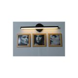 LİFE GLOBAL Yapışkanlı Sök-Tak Paspartulu ahşap 14x14cm POLA Kare Fotoğraf Çerçevesi - PVC Li