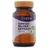 Life In Ginkgo Biloba Ekstraktı İçeren Takviye Edici Gıda 60 Tablet 60mg