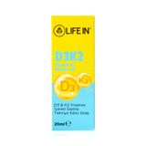 Life In Vitamin D3 K2 20 ml Damla