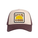 Life Is Good Logolu Kahve-Bej Beyzbol Şapka
