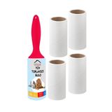 Life Line Tüy Toplayıcı Rulo 4 Adet Yedek Rulo Kedi Tüy Toplayıcı Köpek Tüy Toplayıcı Tüy Toplama Rulosu