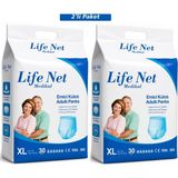 Life Net Medikal Külotlu Hasta Bezi 60Adet Xlarge