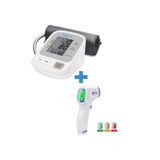 Life Net Medikal Üst Koldan Dijital Tam Otomatik Tansiyon Aleti WBP 108 + Dijital Temassız Ateş Ölçer JA-11C