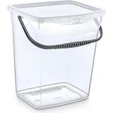 Life Q-Box 6 Litre Çok Amaçlı Şeffaf Saklama Kutusu – Kilitli Kapaklı, Saplı Deterjan ve Erzak Düzenleyici - -50 C