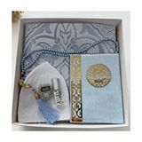 Life Styling Erkek Bohça Seti , Damat Bohçası Seti , Damat Seti , Seccade , Çeyizlik Seccade Seti - 70 x 120 cm - Çok Renkli