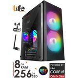 Life Teknoloji I5-2400 8 GB 256GB SSD Masaüstü Bilgisayar - FreeDos - İşletim Sistemi