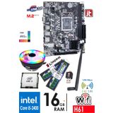 Life Teknoloji L24 i5-2320 3.00GHz 16GB RAM H61 WiFi CPU Fan Bundle Anakart Komple SET
