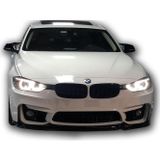 Life Tuning Bmw F30 - F80 M3 Vortsteiner Ön Lip (Taiwan Tampon Uyumlu) (Piano Black Boyalı) (Plastik)