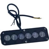 Life Tuning Life Offroad sis lambası 2 x4 x 13,5cm beyaz-sarı gündüz ledi kırmızı / LASS385