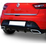 Life Tuning Renault Clio 4 Egzoz Görünümlü Difüzör (Plastik)(Boyasız)
