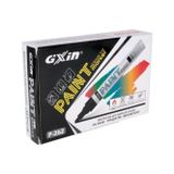 Life Tuning Siyah Lastik Yazı Kalemi Gxın Paint Markör 12'li Siyah