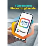 Lifebox 2,5TB Saklama Alanı Yıllık Üyeliği
