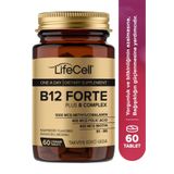 Lifecell Vitamin B12 1000 Mcg Metilkobalamin B Kompleks (60 ÇİĞNEME TABLETİ) B Complex