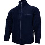 Lifeguard Büyük Beden Erkek Fermuarlı Polar Sweatshirt Kalın Tasarım 3XL-8XL Seçenekleri - Lacivert