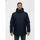 Lifeguard Büyük Beden Softshell Su Geçirmez Kapuşonlu Erkek Kaban - 4XL - Lacivert