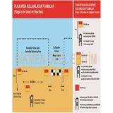 Lifeguard Cankurtaran Uyarı Bayrak Tabelası -Plajlarda Için 70X100CM