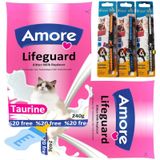 LifeGuard Kedi Süt Tozu 2x240gr + 3 Boyun Tasma + Biberon 40ml