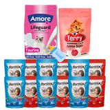 Lifeguard Kitten Milk Sut Tozu 240Gr, Terry 200Gr, 12-Formix-Punch Islak Kedi Odulu, Biberon