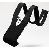 Lifely Örgü Telefon Kılıfı ve Çantası - TÜM TELEFONLARLA UYUMLU (Çapraz Askı - 80 cm) (Siyah)