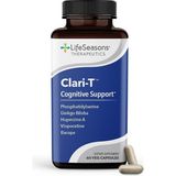 LifeSeasons Clari - T / 5 In 1 60 Kapsül. Phosp., Ginkgo Biloba , Huperzine A, Vinpocetine &. Bacopa - Aromasız