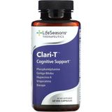 Lifeseasons Lifeseasons Clari-T Cognitive Support Bacopa+Ginkgo Biloba+ Phosphatidylserine+Huperzine A+ Ginger+ Vinpocetine 60 Veg Capsul