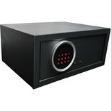 Lifetech Otel Tipi Laptop Para Kasası LED Panel Işıklı Siyah