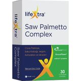 Lifextra Saw Palmetto Complex 30 Yumuşak Kapsül Cüce Palmiye Sakız Kabağı Isırgan Sülforafan Likopen - Dezenfektan Hediyeli (%72 Alkol)