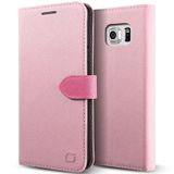 Lific LF57585 Galaxy Note 5 Saffiano Diary Cüzdan Kılıf, Pembe