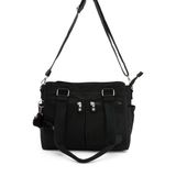 Lifonbag Kadın 7 Bölmeli Suya Dayanıklı Krinkıl Kumaş Çapraz Askılı Renkli Omuz Çantası LF-30026
