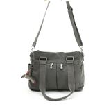 Lifonbag Kadın Büyük Boy 8 Bölmeli Suya Dayanıklı Krinkıl Çapraz Ve Omuz Askılı Çanta & Üniversite Çantası