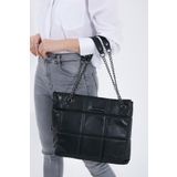 Lifonbag Siyah Kadın Kol ve Omuz Çantası