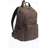Lifonbag Unisex Büyük Boy Çok Bölmeli Su Geçirmez Sırt Çantası LF-5065 - Bej