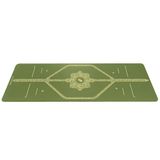 Liforme Paisley Passion Yoga Mat Yeşil