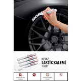 LiftArt Lastik Yazı Kalemi Pvc Boya Beyaz - Su Geçirmez
