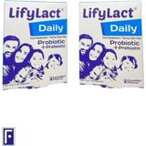 Lifylact Daily Probiyotik, Prebiyotik, 30 Kapsül , Günlük Probioyotik 2'li Süper Avantaj - Aromasız