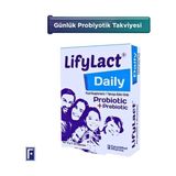 LifyLact ® Daily Probiyotik, Prebiyotik, 30 Kapsül , Günlük Probioyotik