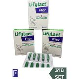 Lifylact Flor Probiyotik Kapsül , Prebiyotik , Laktuloz 3'lü Avantaj Paket - --